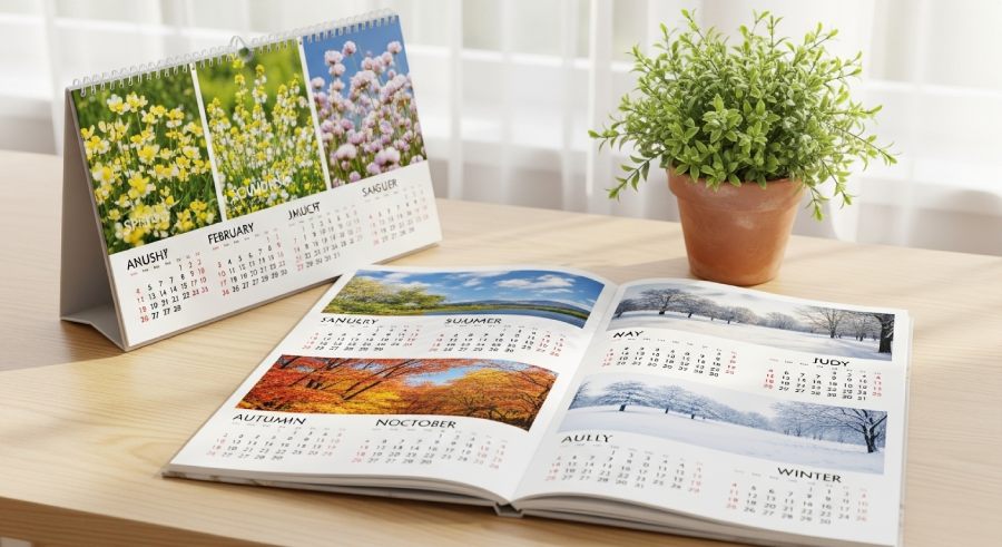 تقویم رومیزی کلاسیک