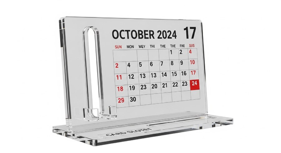 تقویم رومیزی آکریلیک